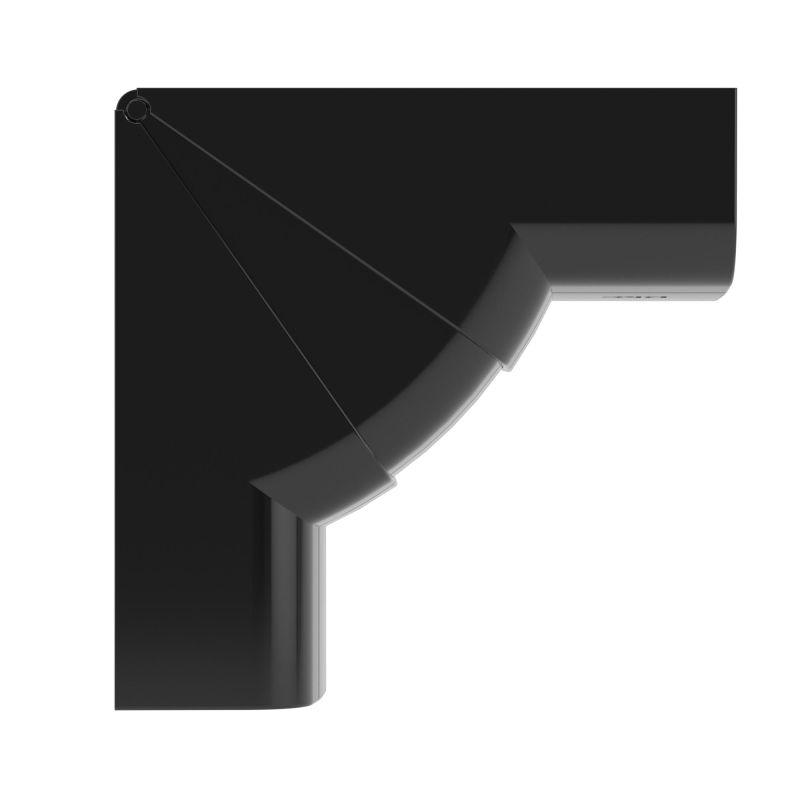 Угол внутренний 90х50мм изменяемый черн. DKC 09551A