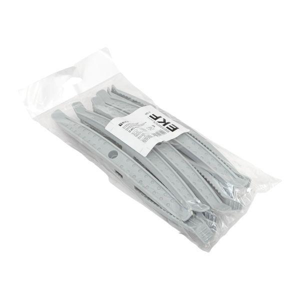 Держатель кабеля двусторонний для прямого монтажа (240мм) сер. (уп.10шт) EKF ch-2-g-240