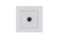 Розетка TV проходная Karea RIZZ бел. Makel 88001007