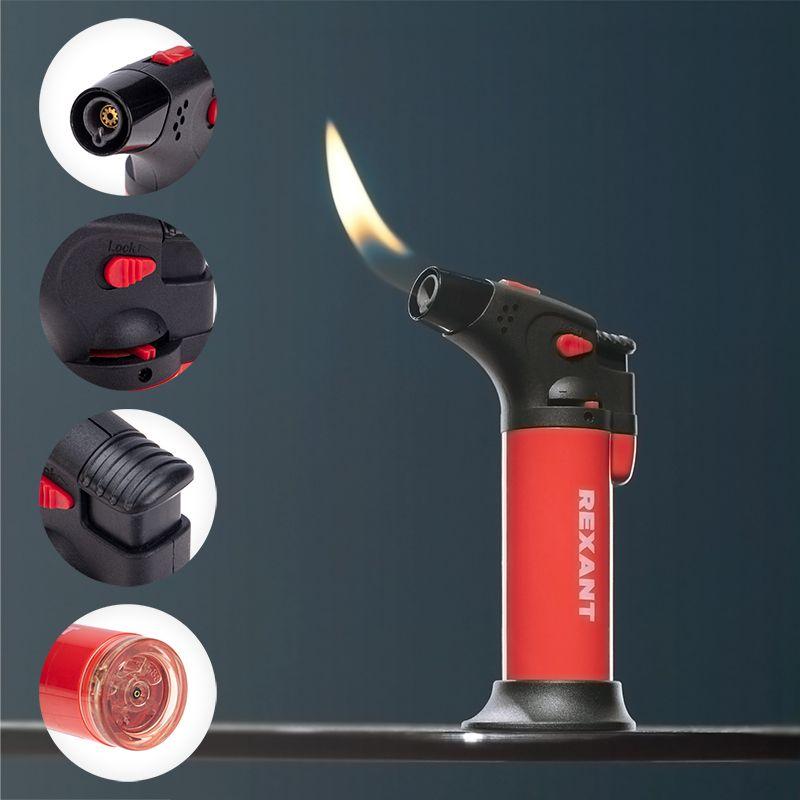 Турбо горелка GT-11 заправляемая красн. Rexant 12-0011-1