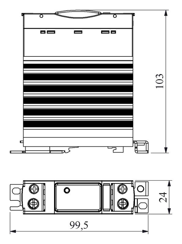 Реле твердотельное EMAS SSRR1EB012