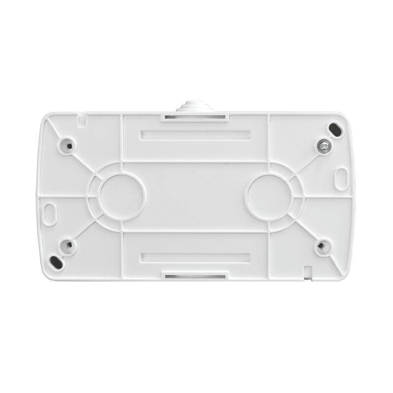 Блок ОП Клио 1-кл. выкл. 10А + розетка 1-м 16А 250В с заземл. с прозр. крышкой бел. Universal К2237