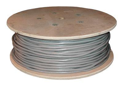Кабель витая пара F/UTP кат.5e 10PR 24AWG solid PVC INDOOR сер. (м) РФ Rexant 01-1202-R