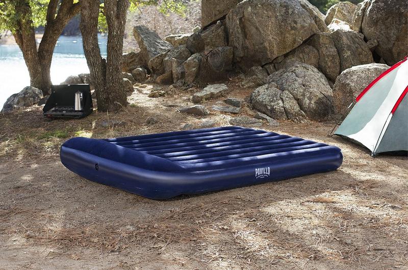 Матрас надувной 203х152х30см с подголовником (67682) Bestway 6941607337820