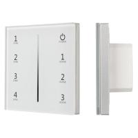 Панель Sens SMART-P29-DIM White (230В 4 зоны 2.4G) (IP20 пластик) Arlight 027103