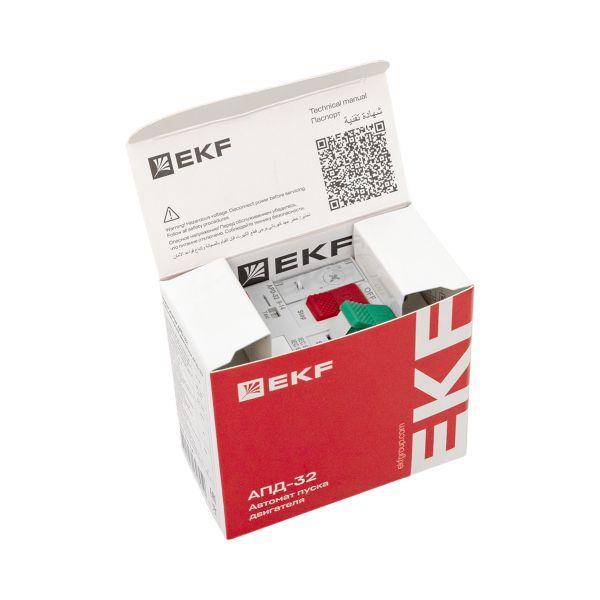 Выключатель автоматический для защиты двигателя АПД-32 0.25-0.4А EKF apd-me-0.4