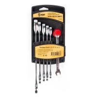 Набор гаечных комбинированных трещоточных ключей НТК-6 (8-17) KBT-PROFESSIONAL КВТ 91948