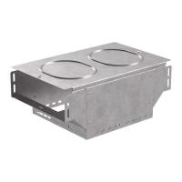 Ответвитель Т-образный вертикальный 300х100 с крышкой стандарт Промрукав PR16.0967