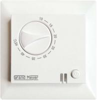 Термостат мех. GM-109 датчик пола 3.6кВт 16А бел. (с возможн. установкой в рамку Legrand серии Valena) Grand Meyer GM-109
