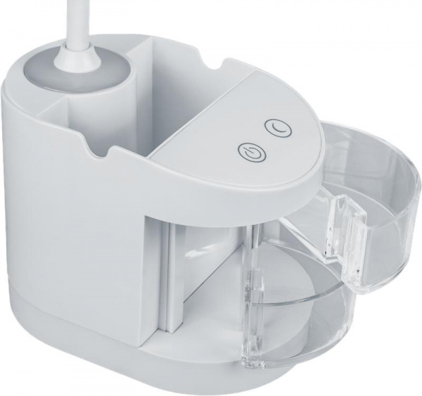 Светильник светодиодный 93 159 NDF-D036-5W-4K-WH-LED 5Вт 4000К 240лм настольный сенсор USB с подставкой для канц. на основании бел. Navigator 93159