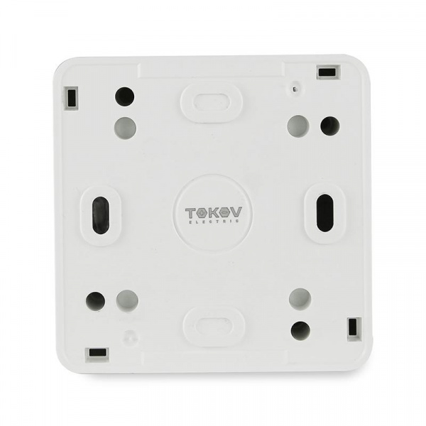 Кнопка звонка ОП Nix 10А IP54 250В бел. TOKOV ELECTRIC TKE-NX-DB-C01-IP54