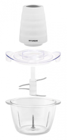 Измельчитель электрический HYC-G2110 1л. 200Вт бел. HYUNDAI 1195142
