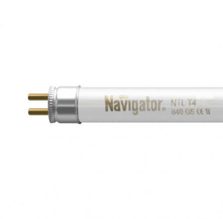 Лампа люминесцентная 94 104 NTL-T4-20-840-G5 20Вт T4 4200К G5 Navigator 94104